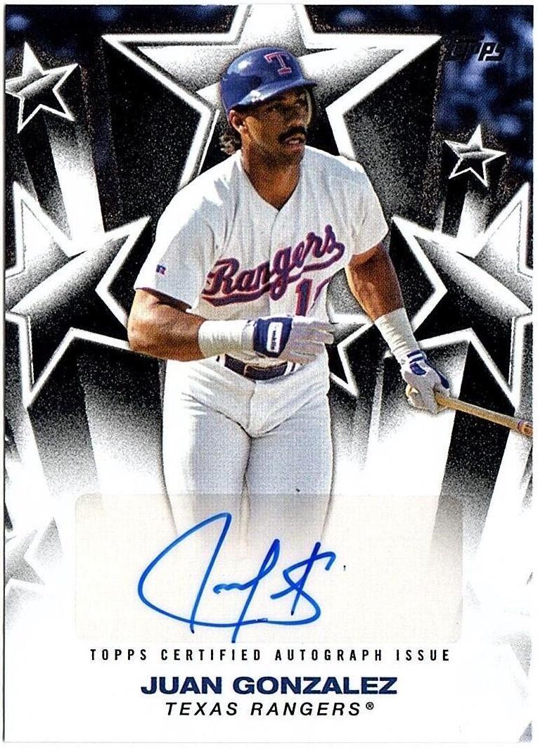 2025 Topps Series 1 - Juan González #BSA-JG for sale | eBay