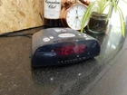 MTV Promo LED Clock Radio 4217/cf-2033 Black FM Retro Desktop Home Tuner Radio.