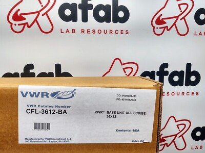 VWR CFL-3612-BA Contour Steel Adjustable Slip Scribes, Base Cabinets | eBay