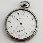 1896 WALTHAM USA GRADE 210 ANTIQUE MECHANICAL POCKET WATCH ART DECO VINTAGE