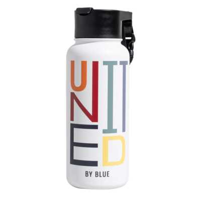 United by Blue 32oz Insulated Steel Bottle White