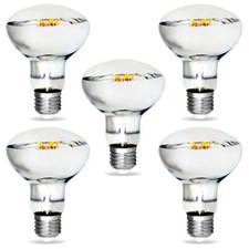 5 x LED Filament Leuchtmittel Set E27 R80 8W warmweiss Lampe Reflektor Strahler