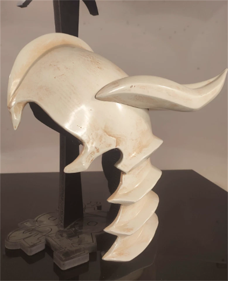 Аниме BLEACH Ulquiorra Cifer косплей шлем половина лица маска Хэллоуин реквизит - Изображение 2 из 4