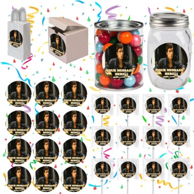 Scarface Tony Montana Party Favors Supplies Decorations Stickers 12 Pcs