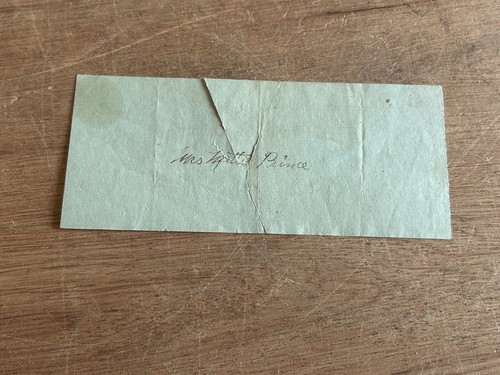 Bank Of Amoret Missouri Check 1907 Vintage Mattie Thomas Prince Poor Antique - Picture 9 of 24