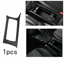 For 2015-2018 Ford Focus ST/RS Carbon Fiber Look Console Water Cup Frame Trim 1P