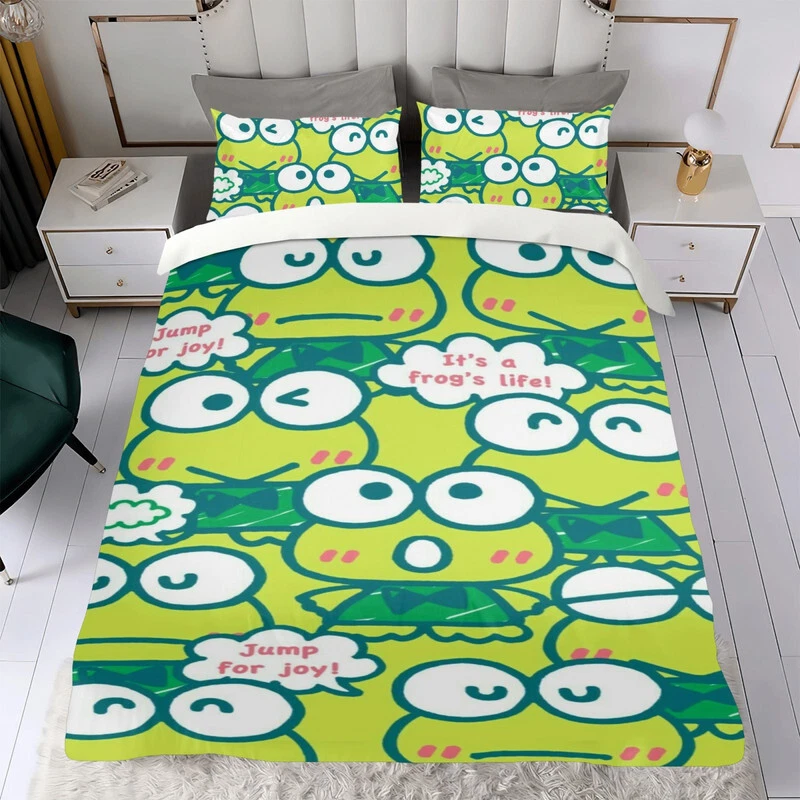 Sanrio Keroppi Cartoon Bedding Sets