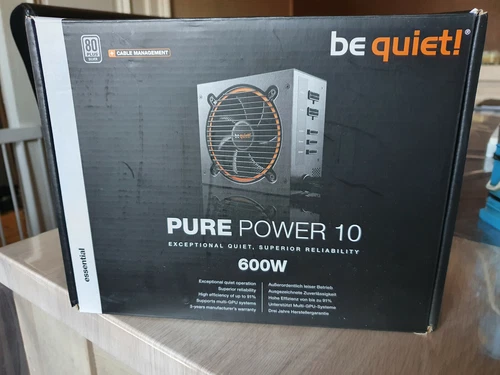 PC - Alimentation ATX semi modulaire 600W 80+silver occasion en parfait état