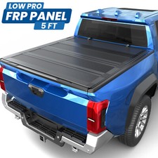 5ft Low Profile Fiberglass Hard Bed Tonneau Cover For 2024-2026 Toyota Tacoma 5ft Low Profile Fiberglass Hard Bed Tonneau Cover For 2024-2026 Toyota Tacoma