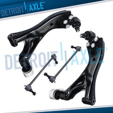 Front Lower Control Arm Ball Joints + Sway Bar Links for 2002-2007 Saturn Vue