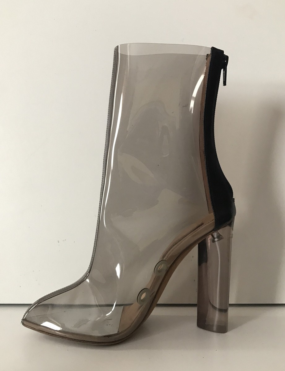 Boots Yeezy Transparent Shoes Genuine YEEZY Season PVC Boots In