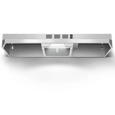 36 inch Under Cabinet Range Hood Kitchen Vent 280CFM Convertible Stainless Steel