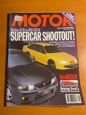 Motor magazine - April 1996 - Holden HSV GTS-R v Nissan Skyline r33 GT-R