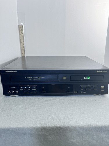 Panasonic PV-D4742 DVD VCR 4 Head Hifi Stereo Combo Player Works Well No Remote