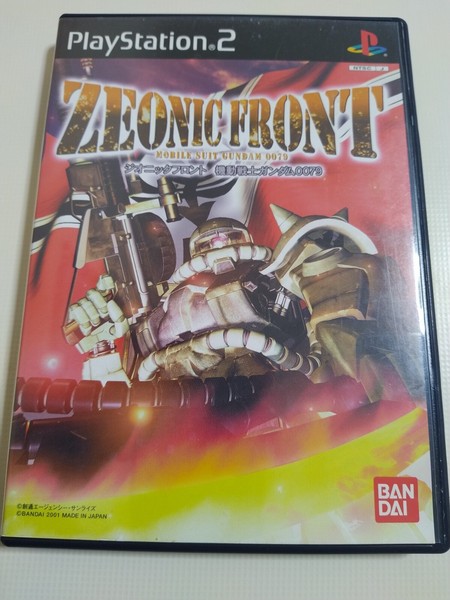 Zeonic Front - Ps2 versión japonesa. Sistema NTSC-J.