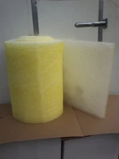 Spray Booth Paint Arrestor Exhaust Floor Filter Roll 48"x300' 22gram Fiberglass