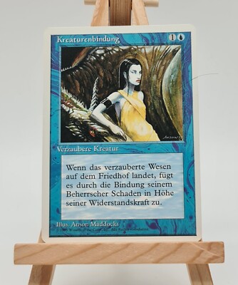 Kreaturenbindung 4. Edition  Magic Karte Deutsch (Creature Bond) 
