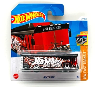 Mattel Hot Wheels Aint Fare HW Fast Transit Treasure Hunt NEU und OVP 31/250 3/5
