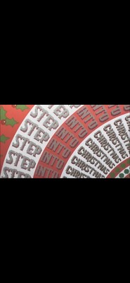 ELTON JOHN STEP INTO CHRISTMAS 12” ZOETROPE VINYL LP LE #1166 of