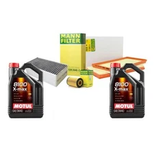 Motul + OEM Engine Oil Change Kit (0W40) (10 Liter) (X-MAX 8100)
