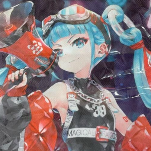 Hatsune Miku Magical Mirai 2023 Full Graphic T-shirt Size M