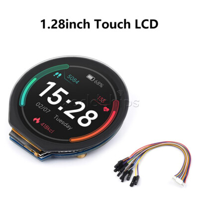 1.28'' IPS Capacitive Touch Screen LCD Display Screen For Raspberry Pi/Pico STM32