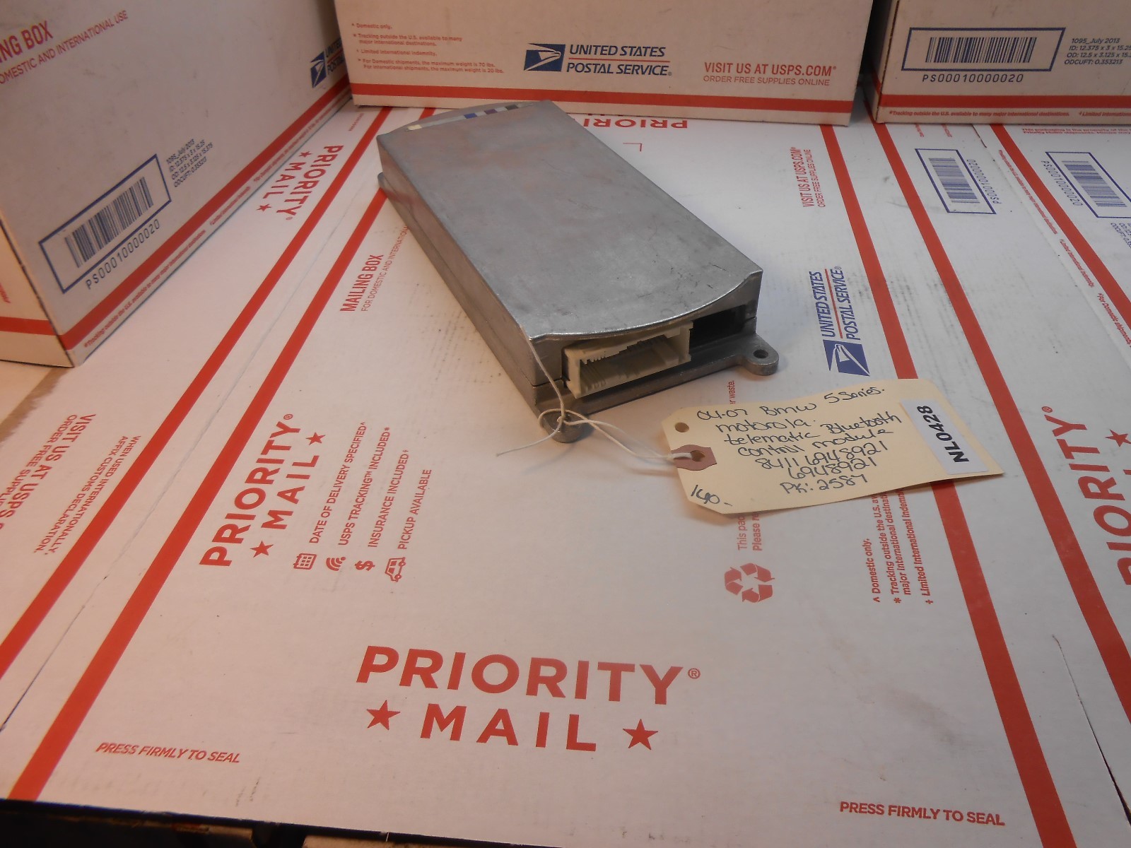 04-07 BMW 5-ser moto tele bluetooth contr mod 84116948921 6948921  