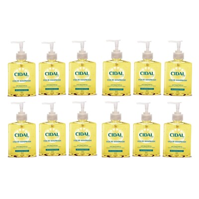 12x CIDAL flüssige antibakterielle Handwäsche mit Traubenfruchtextrakt 250ml