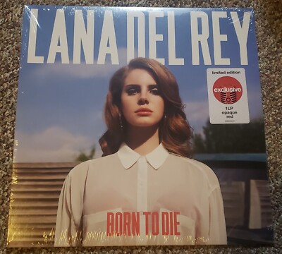 Lana Del Rey - Born To Die Target Exclusive Opaque Red Vinyl LP Brand New SEALED