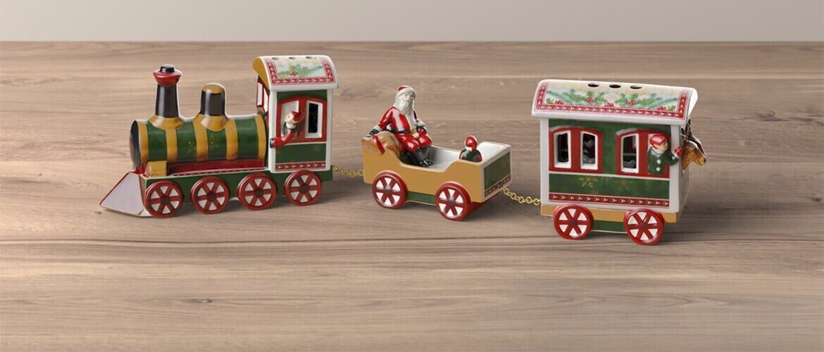 Villeroy & Boch Christmas Toys Memory Train Votivnib for sale