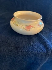 LENOX 24K GOLD TRIM FLORAL BOWL