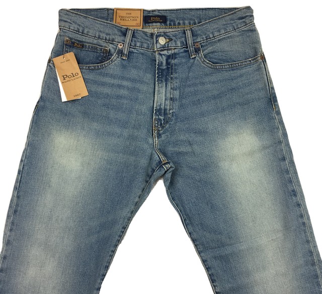 Polo Ralph Lauren Thompson Relaxed Stretch Denim Jeans 32 X 30 Warp Stretch for sale online | eBay