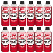 CRC 05103 QD Electronic Quick Drying Formula Contact Cleaner 11 Oz. Pack of 12