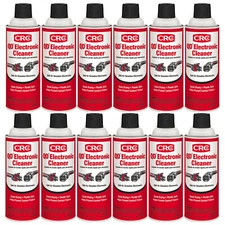 CRC 05103 QD Electronic Quick Drying Formula Contact Cleaner 11 Oz. Pack of 12