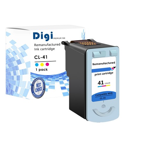 Genuine Canon Ink Cartridge Set: BC-346 Tri-Color + BC-345 Black