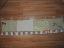 COCALO AZANIA VALANCE TAB TOP GREEN BROWN JUNGLE SAFARI