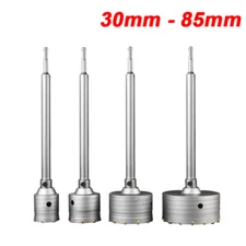 SDS+ Heavy Duty Core Drill Bits Set Rotary Hammer Masonry Drill Bits Hole Cutter