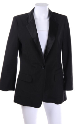 American Eagle Blazer With Revers Collar M black