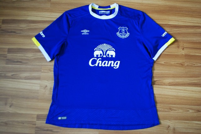 2016/2017 EVERTON FC HOME FOOTBALL SHIRT JERSEY UMBRO MEN ...