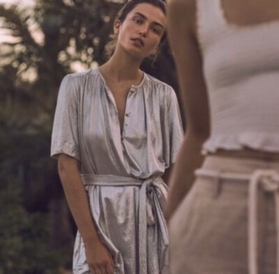 Sabina Musayev Gold Metallic Scoop Neck Mini Shirt Dress XS | eBay Sabina Musayev Gold Metallic Scoop Neck Mini Shirt Dress XS | eBay