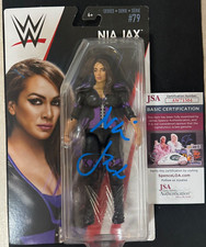 WWE NIA JAX  Signed Mattel Basic  Series 79 Figure JSA