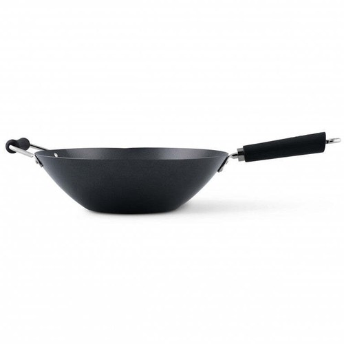 Ken Hom Non-Stick Carbon Steel Wok 35cm - Picture 5 of 6