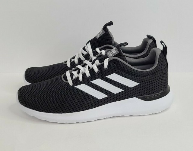 Adidas Mens Lite Racer CLN Lightweight Running Shoe EE8138 BLACK WHITE size 10 | eBay