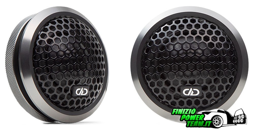 COPPIA Digital Designs CT28 Tweeter in Seta dd per auto High Sound Quality 