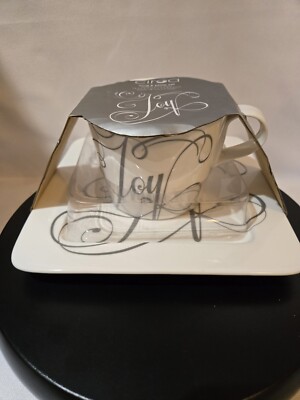 Ciroa''Joy'' 10oz Mug And Plate Set