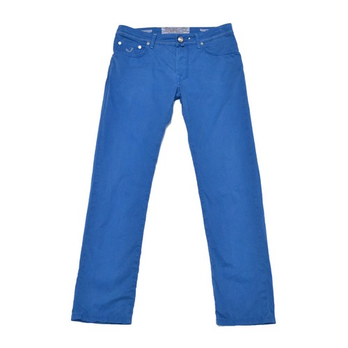 Jacob Cohen Hand Made Blue Chino Pants 