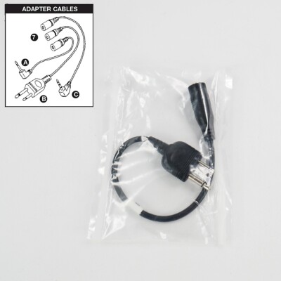 NEW NADY REPLACEMENT **ADAPTER CABLE B* for Helmet Talk HTCS-3C/HTCS-3O