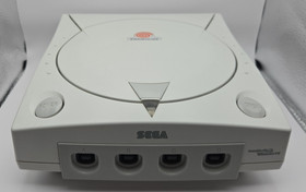 SEGA Dreamcast Console w/Sonic Adventure, Controller Memory Card & Cables Tested