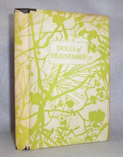 Antique Japan Book Dolls of Friendship Between American  Japanese Children 1929