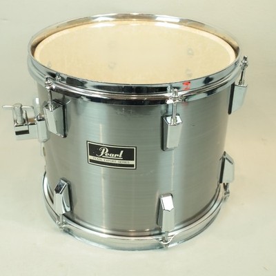 Pearl Export Series 12'' Rack Tom Brushed Grey Chrome - Good Condition 10x12